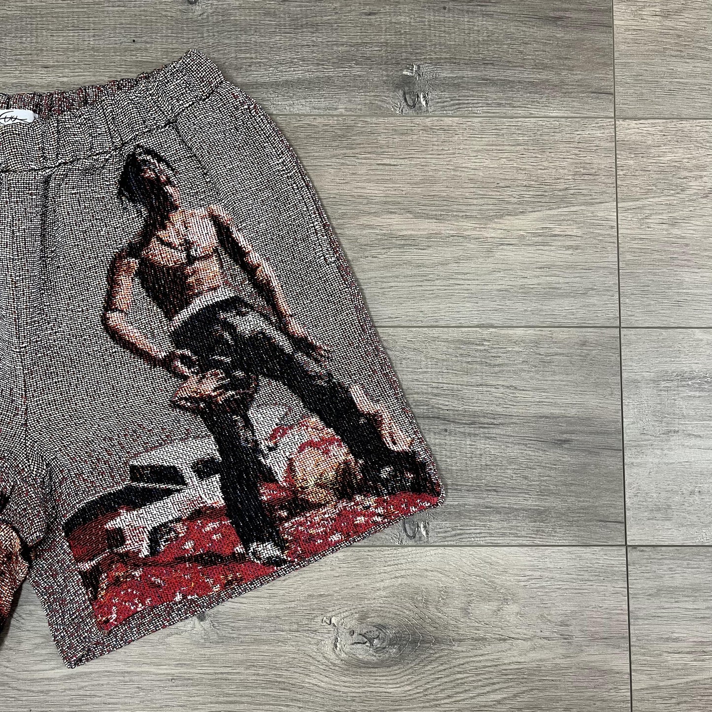 TRAVIS TAPESTRY SHORTS - RDMCLOTHINGART