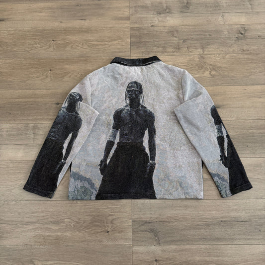 RDMCLOTHINGART tapestry hoodie TRAVIS V2 TAPESTRY JACKET