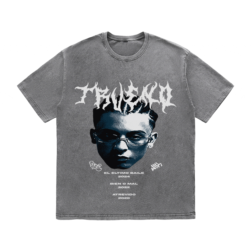 RDMCLOTHINGART tapestry hoodie TRUENO HEAVY WEIGHT COTTON TEE-8894