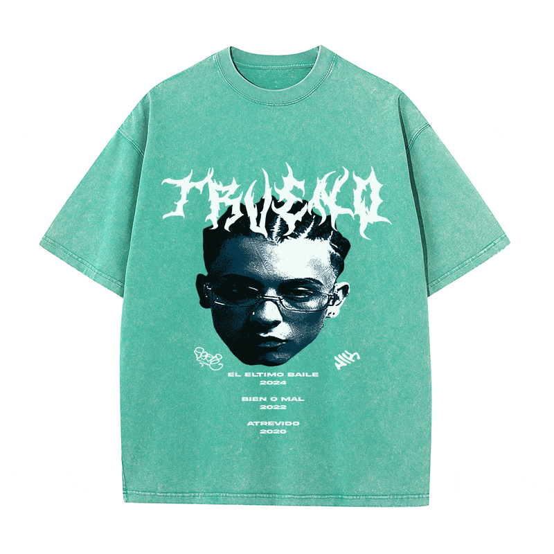 RDMCLOTHINGART tapestry hoodie TRUENO HEAVY WEIGHT COTTON TEE-8894