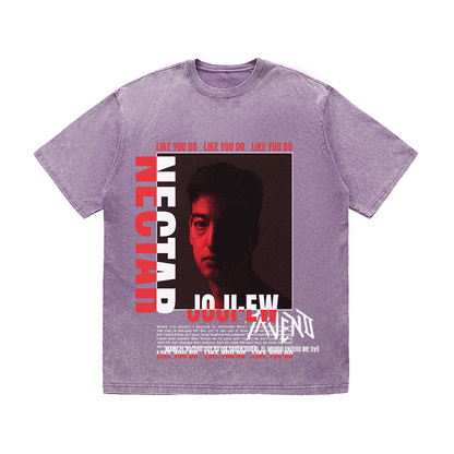 RDMCLOTHINGART tapestry hoodie TRUENO HEAVY WEIGHT COTTON TEE-9025