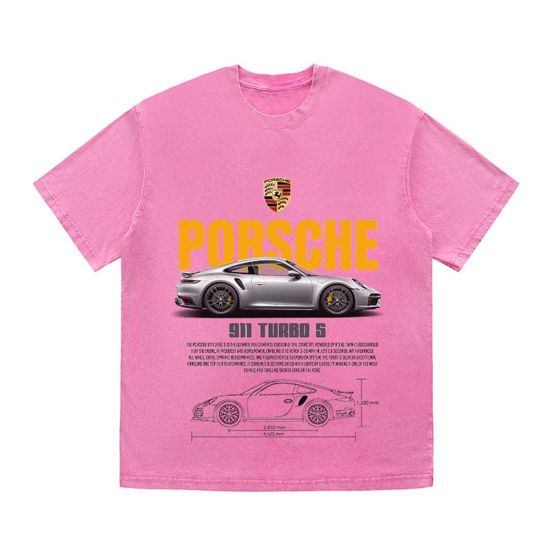 RDMCLOTHINGART tapestry hoodie TURBO S HEAVY COTTON TEES-9419