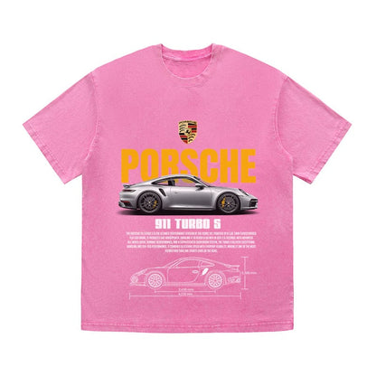 RDMCLOTHINGART tapestry hoodie TURBO S HEAVY COTTON TEES-9420