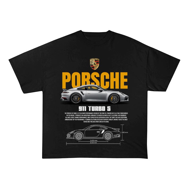 RDMCLOTHINGART tapestry hoodie TURBO S HEAVY COTTON TEES-9420