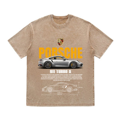 RDMCLOTHINGART tapestry hoodie TURBO S HEAVY COTTON TEES-9420