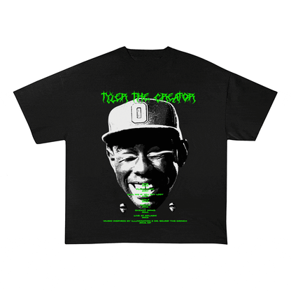 RDMCLOTHINGART tapestry hoodie TYLER THE CREATOR HEAVY WEIGHT COTTON TEE-8895