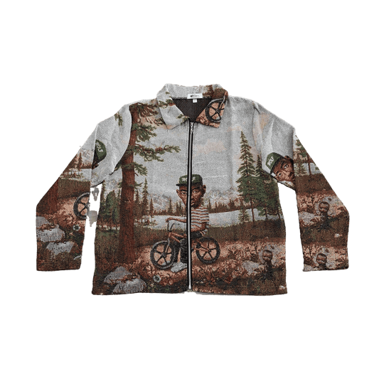 RDMCLOTHINGART tapestry hoodie TYLER V7 TAPESTRY JACKET-98330