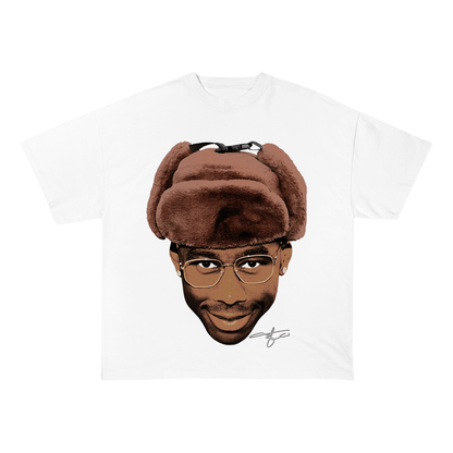 TYLERTHECREATOR HEAVY WEIGHT COTTON TEE-8046 - RDMCLOTHINGART