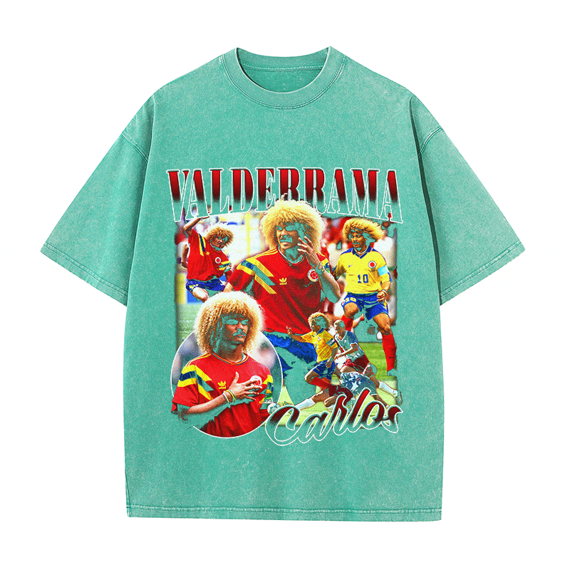 RDMCLOTHINGART tapestry hoodie VALDERRAMA HEAVY WEIGHT COTTON TEE-8986