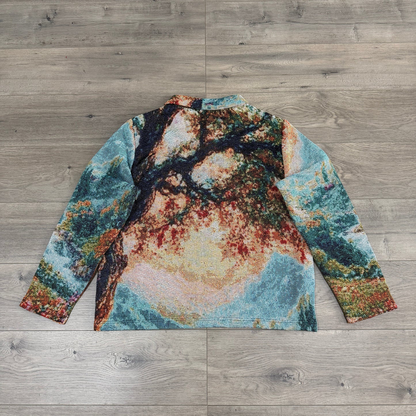 RDMCLOTHINGART tapestry hoodie VALLEY OF PEACE TAPESTRY JACKET