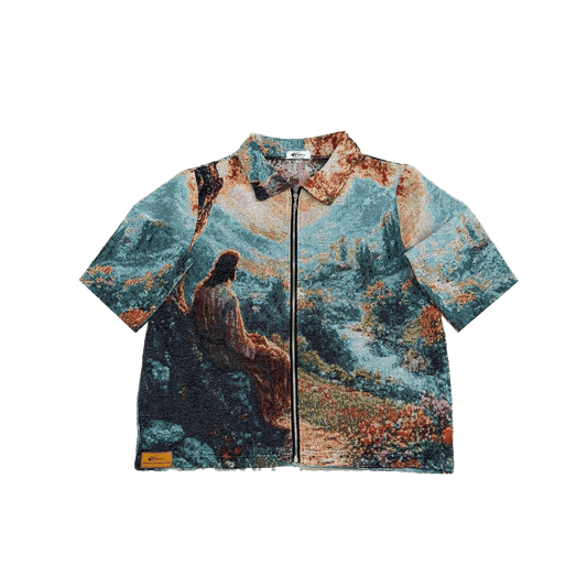 RDMCLOTHINGART tapestry hoodie VALLEY OF PEACE TAPESTRY TEE