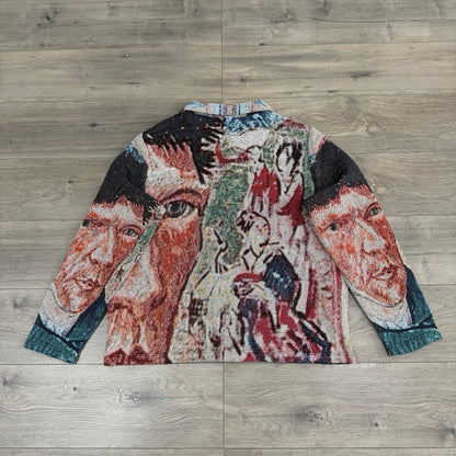 RDMCLOTHINGART tapestry hoodie VAN GOGH SELF PORTRAIT TAPESTRY JACKET