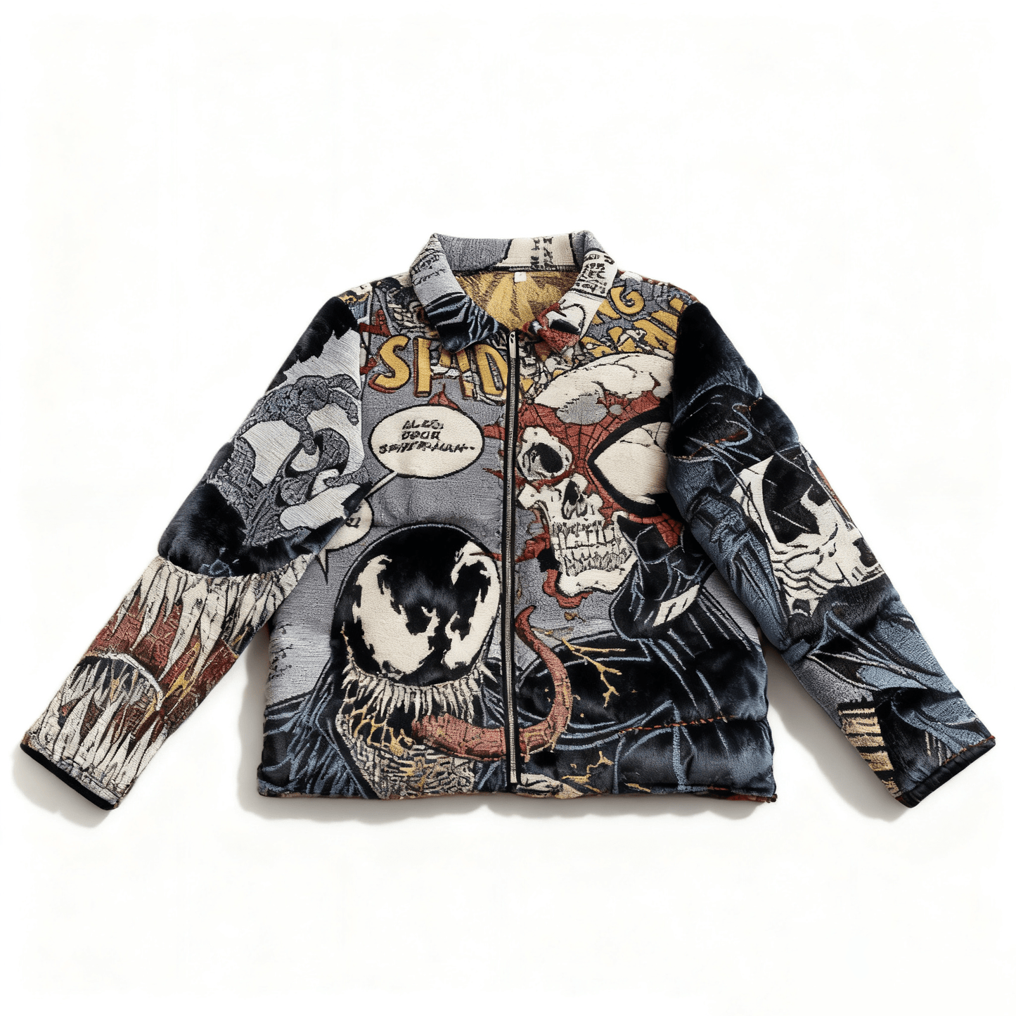 RDMCLOTHINGART tapestry hoodie VENOM V2 TAPESTRY COAT
