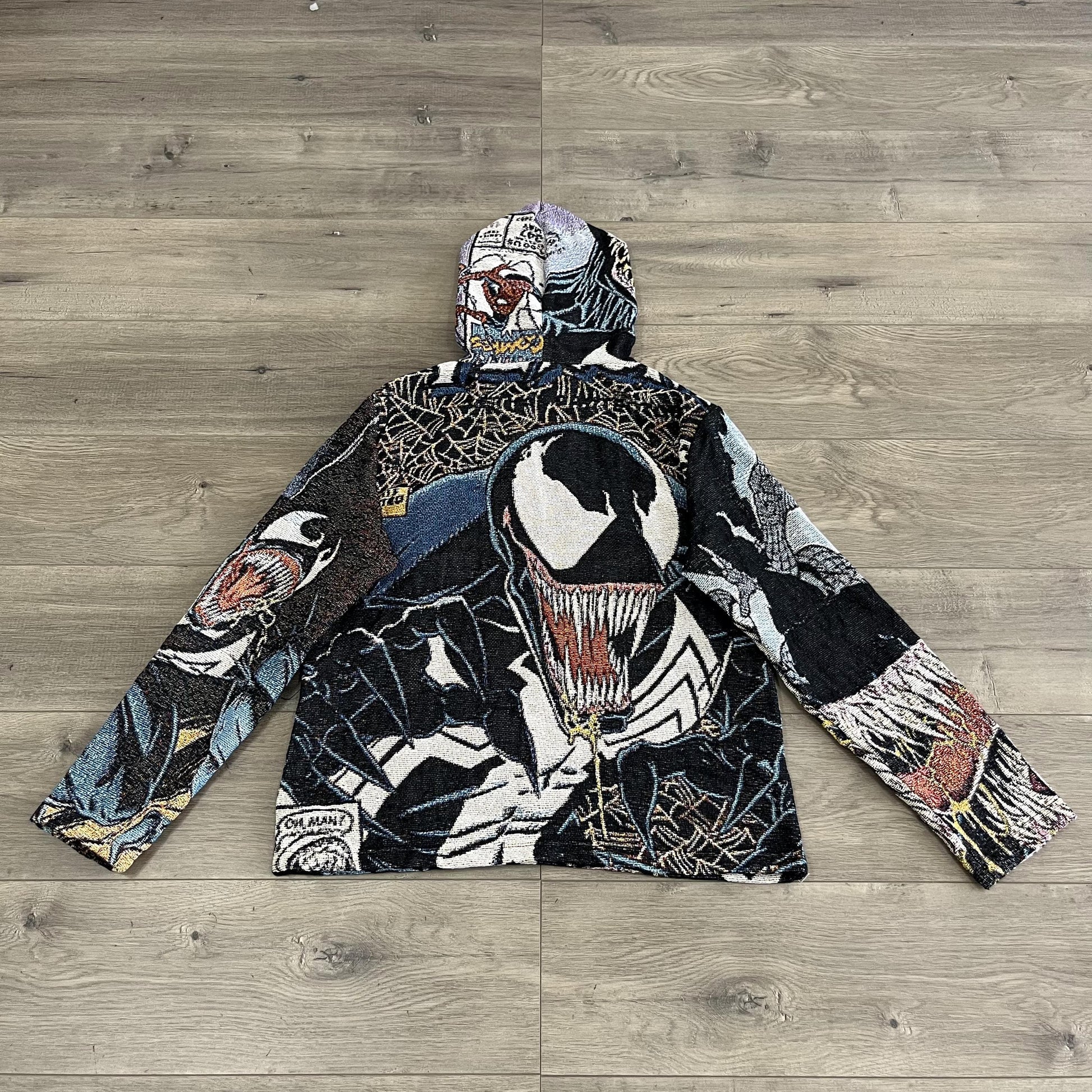VENOM V2 TAPESTRY HOODIE - RDMCLOTHINGART