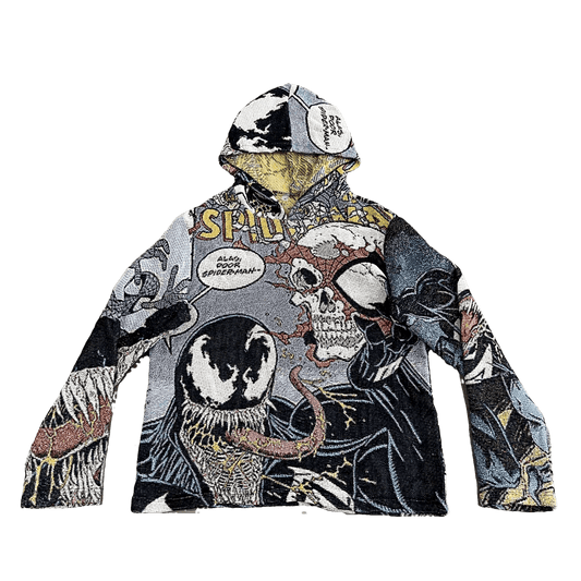 VENOM V2 TAPESTRY HOODIE - RDMCLOTHINGART
