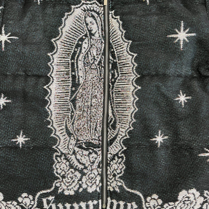 VIGENCITA BLACK TAPESTRY COAT - RDMCLOTHINGART