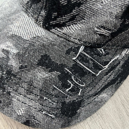 RDMCLOTHINGART tapestry hoodie VINTAGE BLACK WASHED CAP