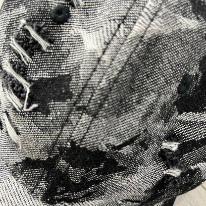 RDMCLOTHINGART tapestry hoodie VINTAGE BLACK WASHED CAP