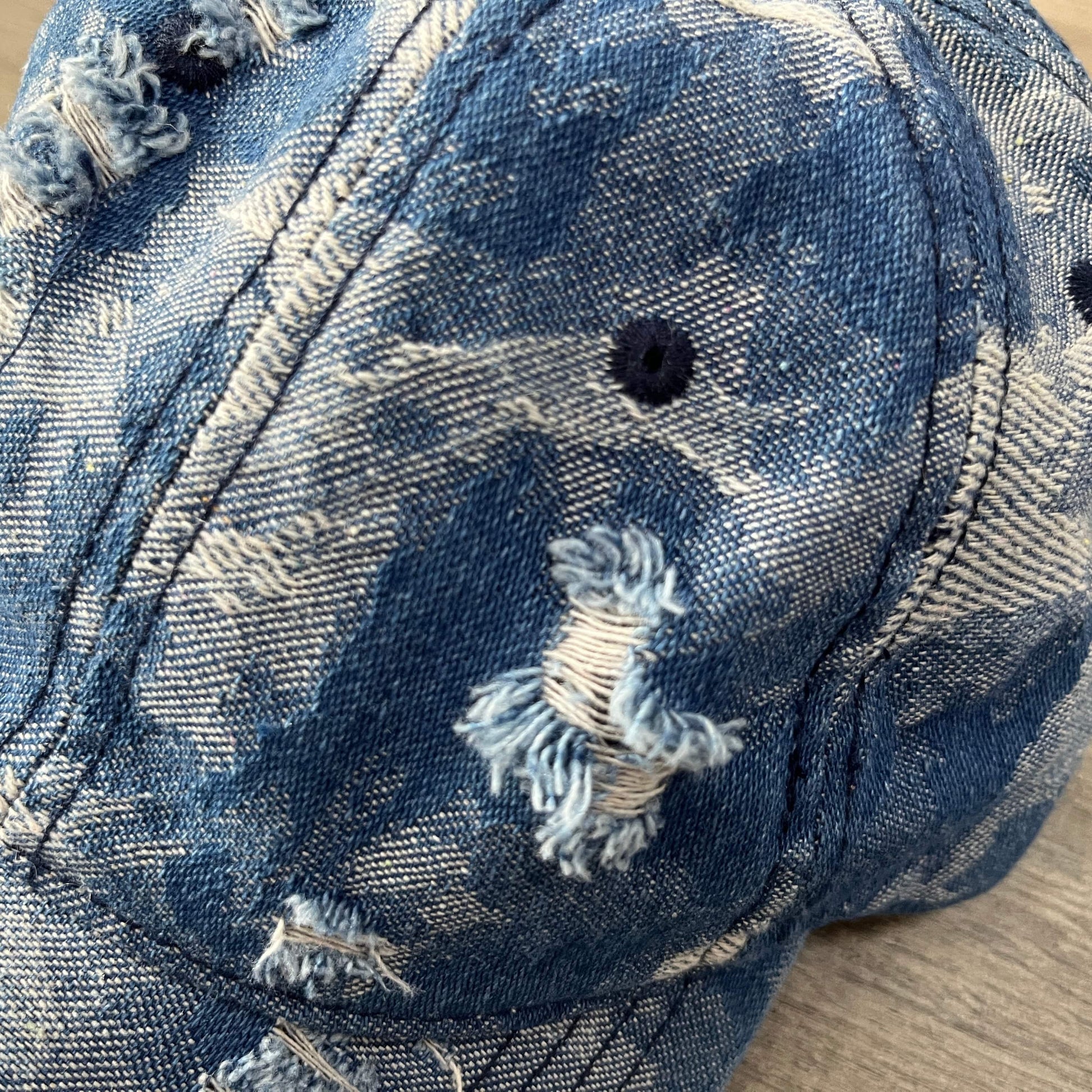 RDMCLOTHINGART tapestry hoodie VINTAGE DARK BLUE WASHED CAP