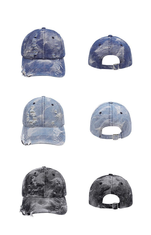 RDMCLOTHINGART tapestry hoodie VINTAGE LIGHT BLUE  WASHED CAP