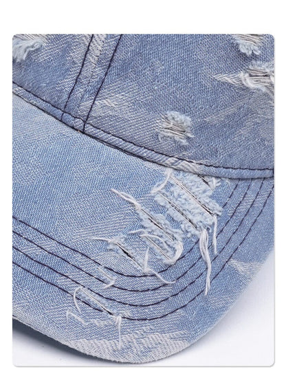 RDMCLOTHINGART tapestry hoodie VINTAGE LIGHT BLUE  WASHED CAP