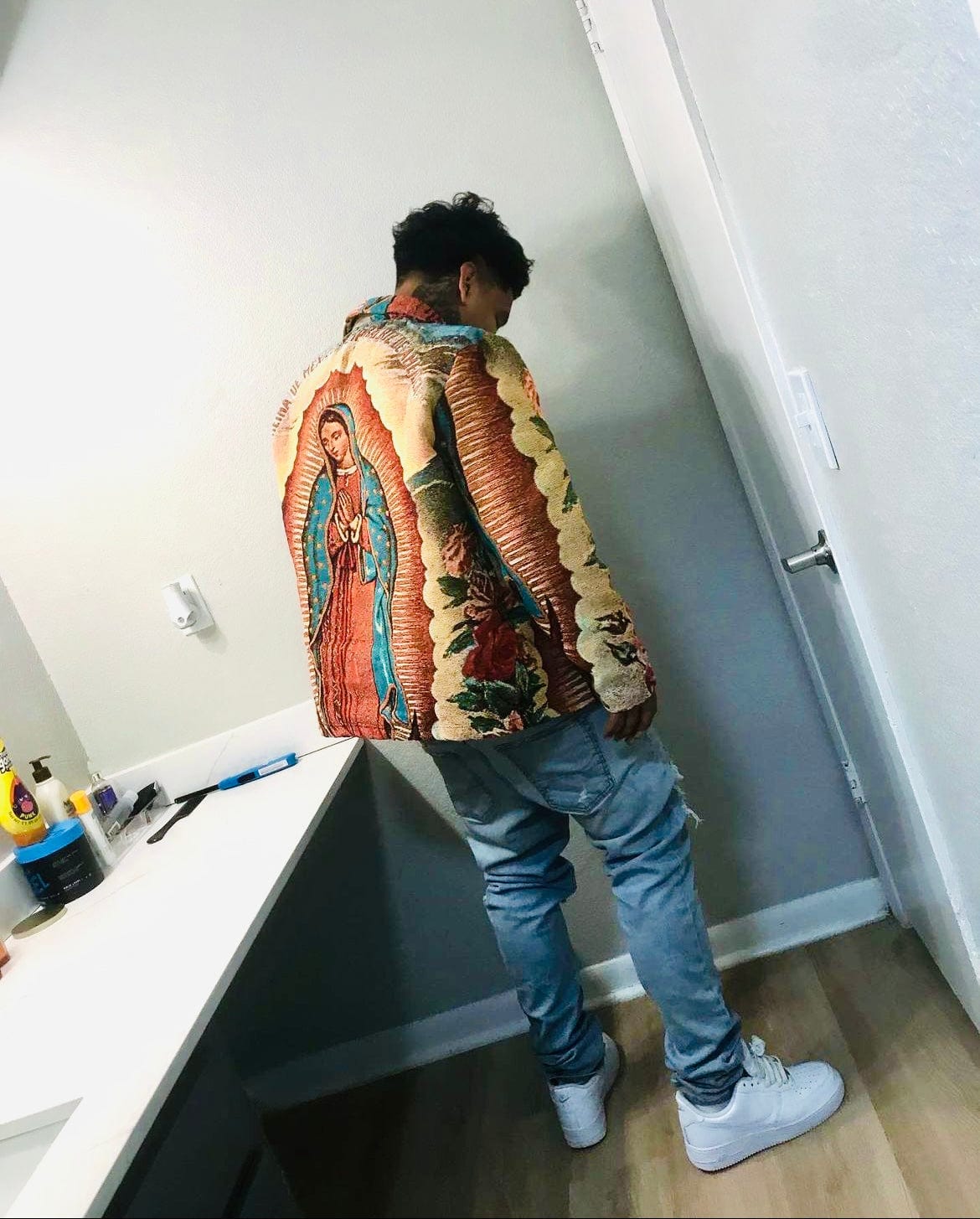 Virgencita Tapestry - RDMCLOTHINGART