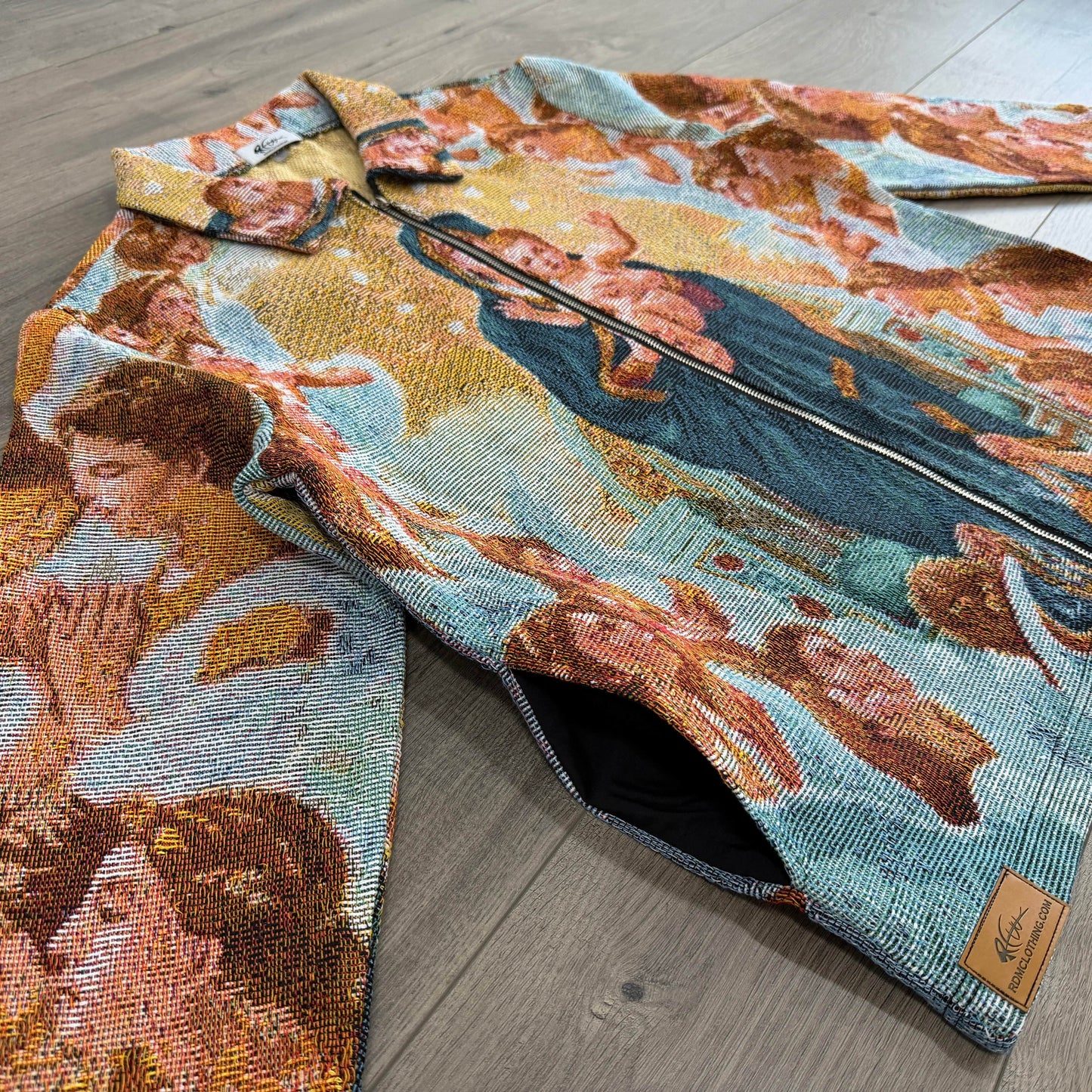 RDMCLOTHINGART tapestry hoodie VIRGIN MARY TAPESTRY JACKET