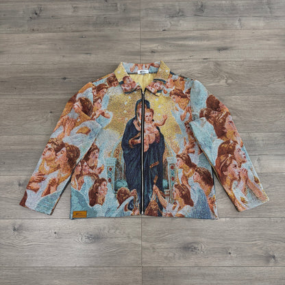 RDMCLOTHINGART tapestry hoodie VIRGIN MARY TAPESTRY JACKET