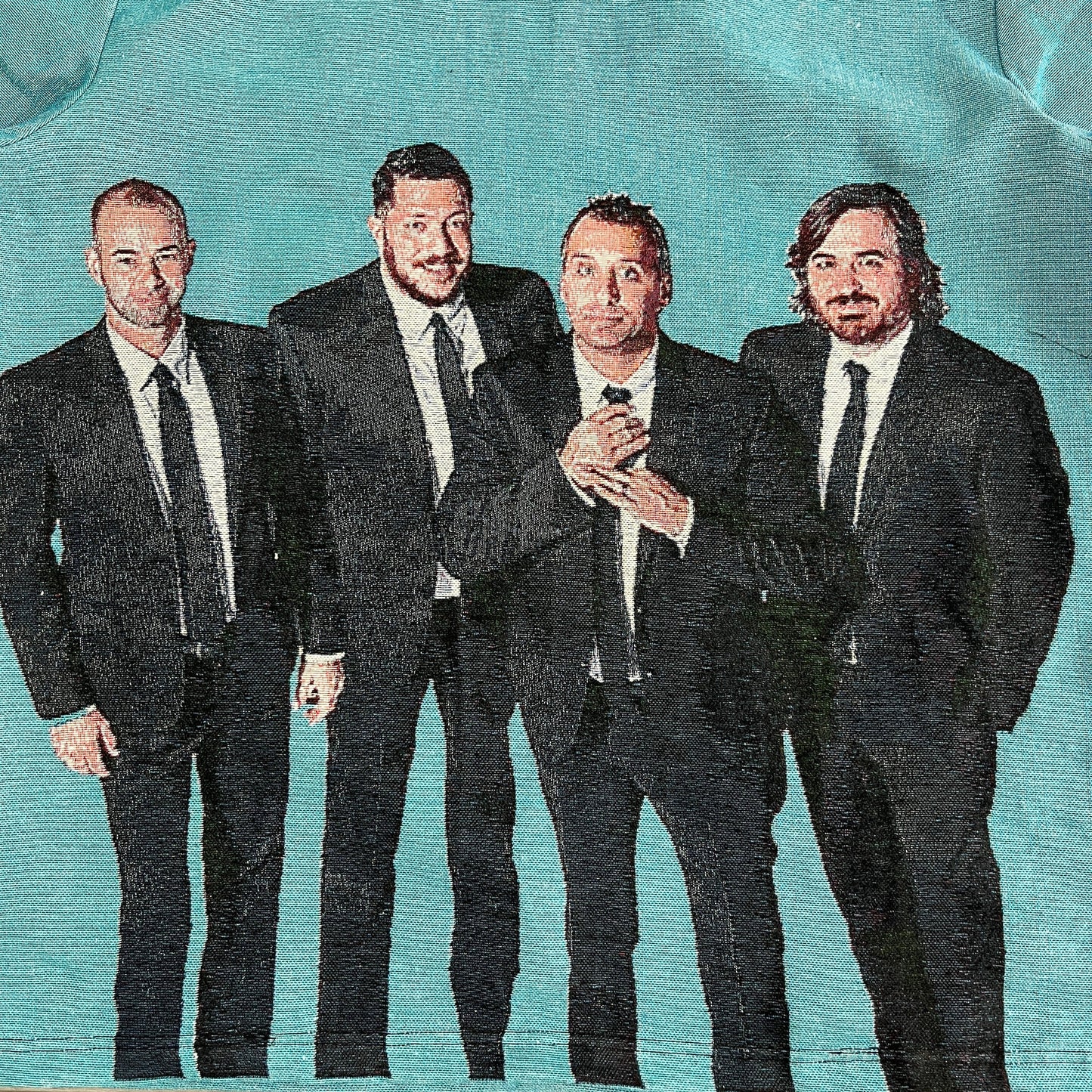 WEEZER TAPESTRY HOODIE - RDMCLOTHINGART