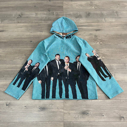 WEEZER TAPESTRY HOODIE - RDMCLOTHINGART