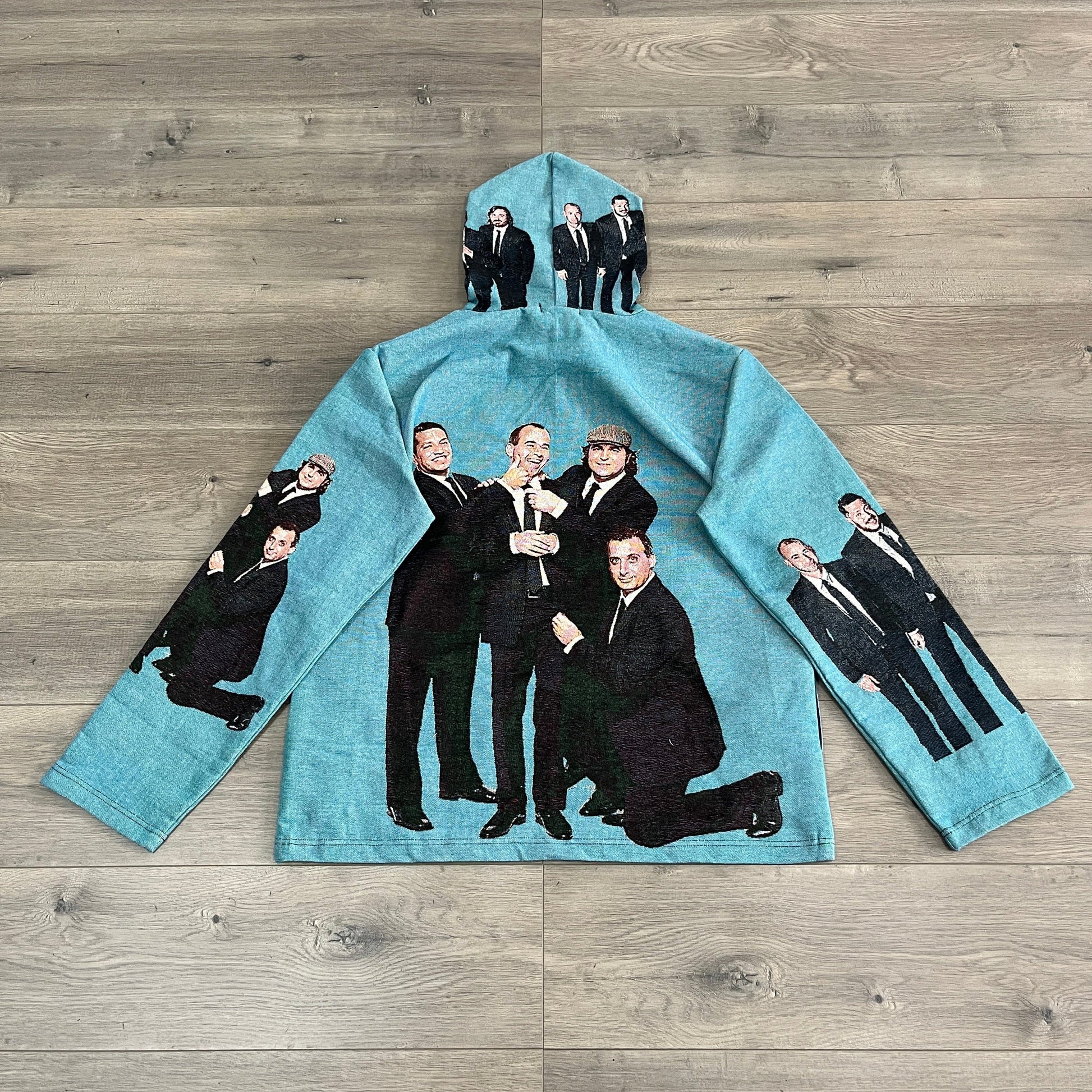 WEEZER TAPESTRY HOODIE - RDMCLOTHINGART