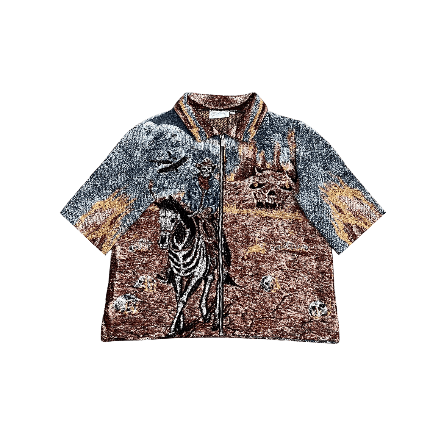 RDMCLOTHINGART tapestry hoodie WEST TAPESTRY TEE