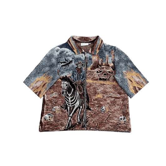 RDMCLOTHINGART tapestry hoodie WEST TAPESTRY TEE