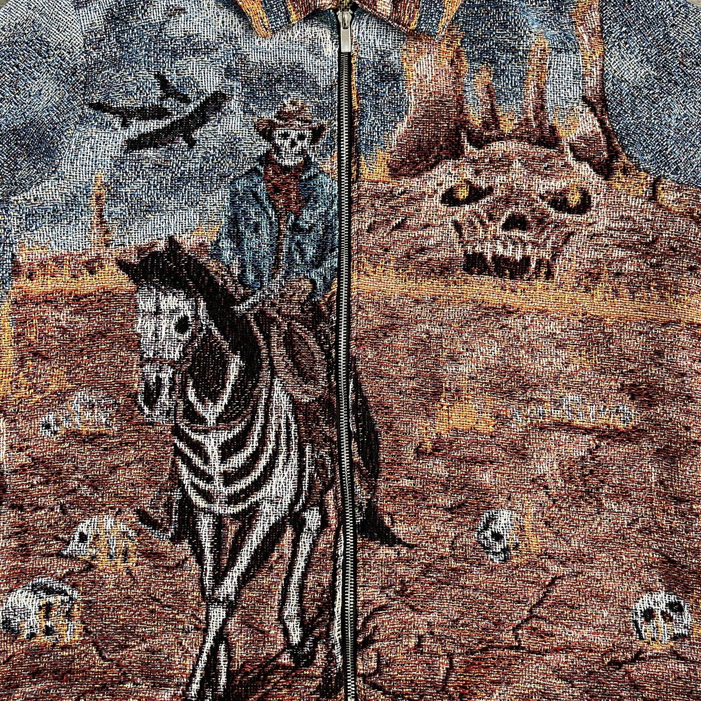 RDMCLOTHINGART tapestry hoodie WEST TAPESTRY TEE