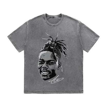 RDMCLOTHINGART tapestry hoodie WILLIAMS HEAVY COTTON TEES-9669