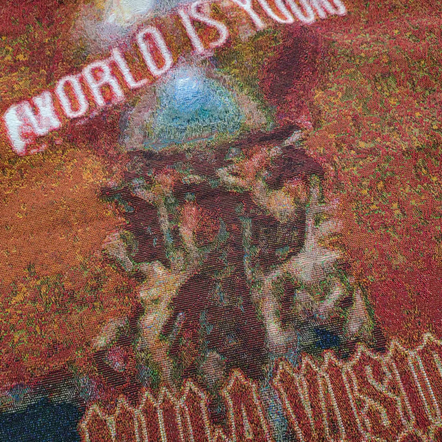 World Is Yours Tapestry - RDMCLOTHINGART