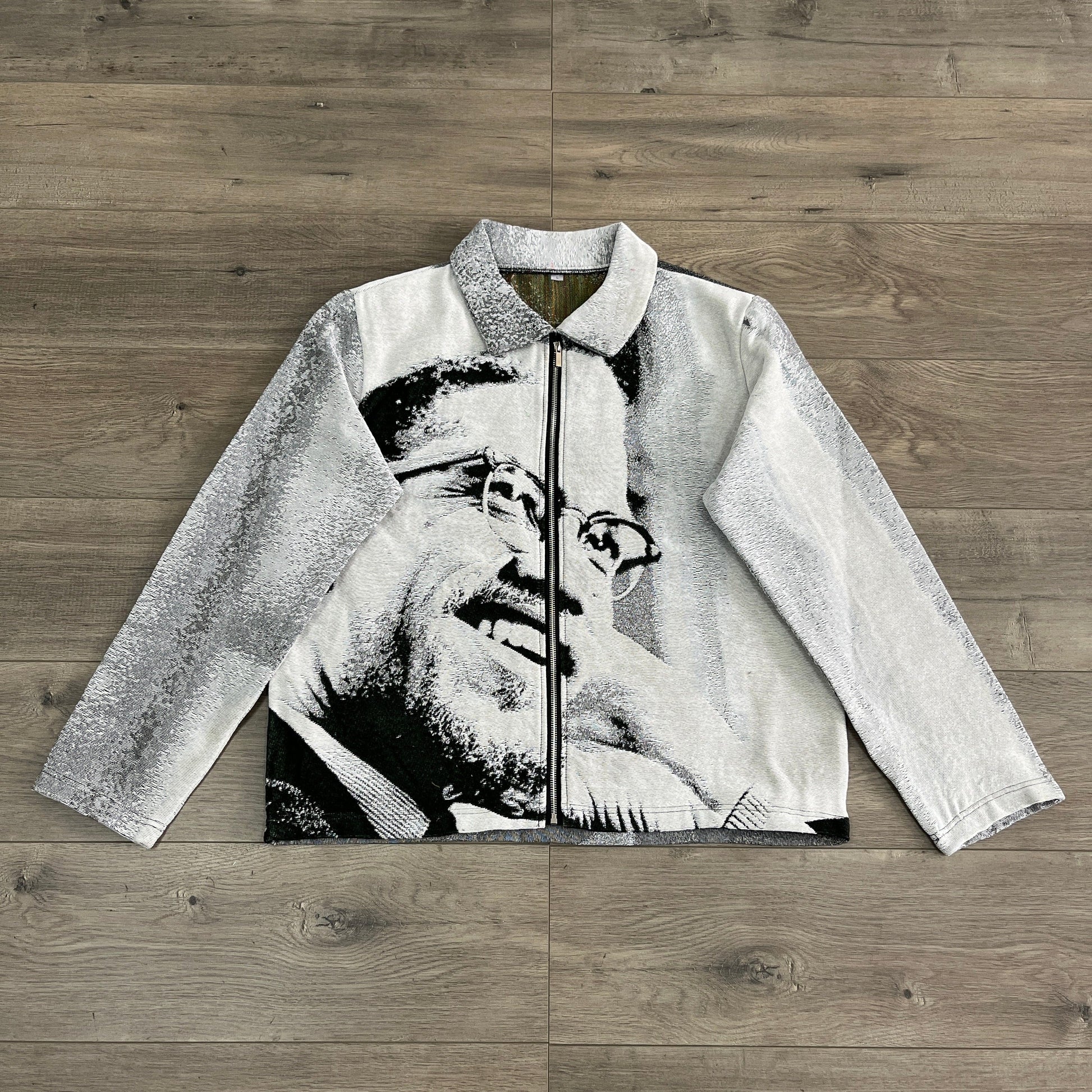 X FOR FREEDOM V2 TAPESTRY JACKET - RDMCLOTHINGART