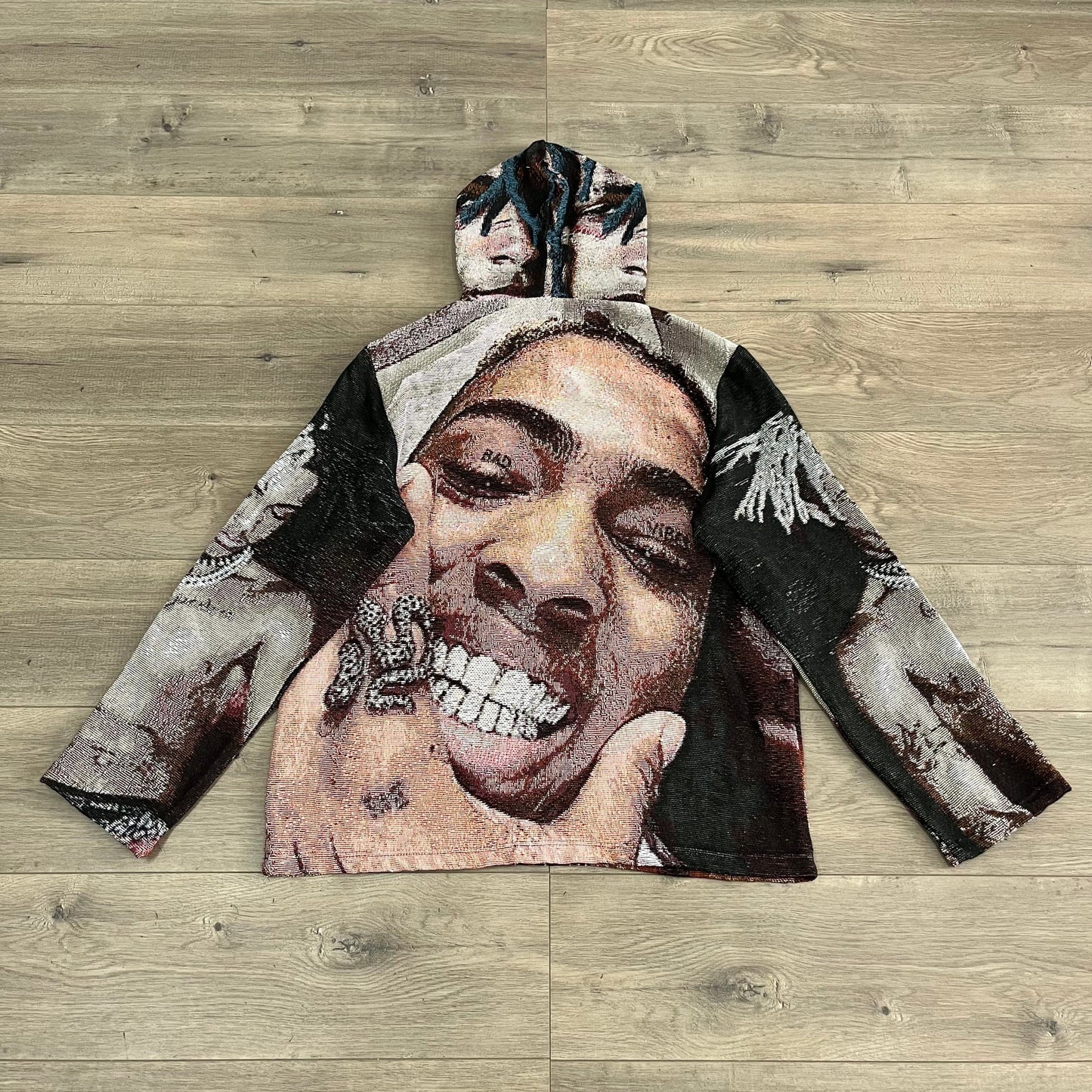XXXTENTACION TAPESTRY HOODIE - RDMCLOTHINGART
