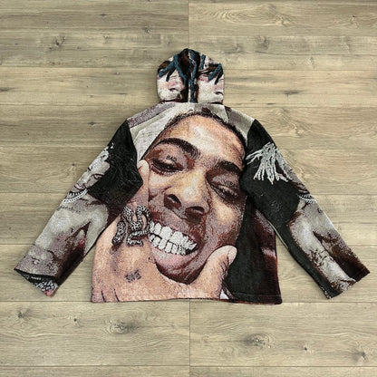 XXXTENTACION TAPESTRY HOODIE - RDMCLOTHINGART