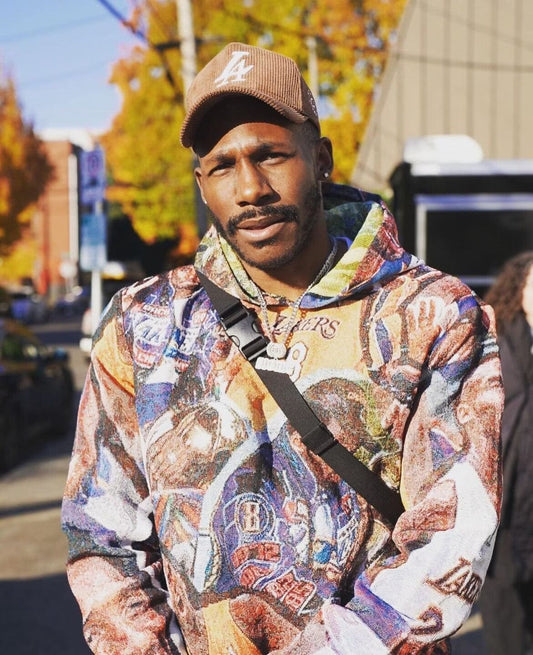 YELLOW CHAMPION TAPESTRY - RDMCLOTHINGART