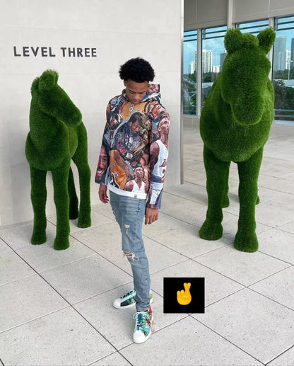 YELLOW CHAMPION TAPESTRY - RDMCLOTHINGART