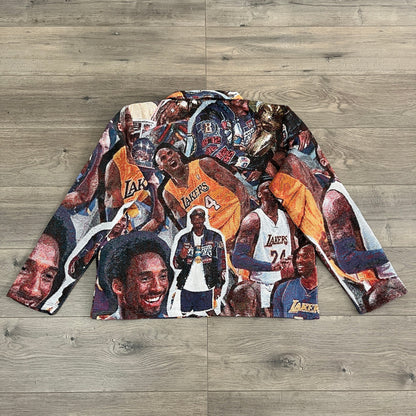 YELLOW CHAMPION TAPESTRY JACKET - RDMCLOTHINGART
