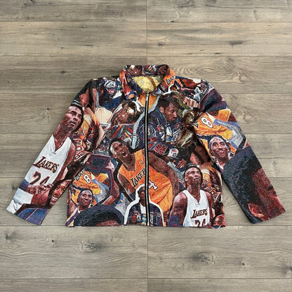 YELLOW CHAMPION TAPESTRY JACKET - RDMCLOTHINGART