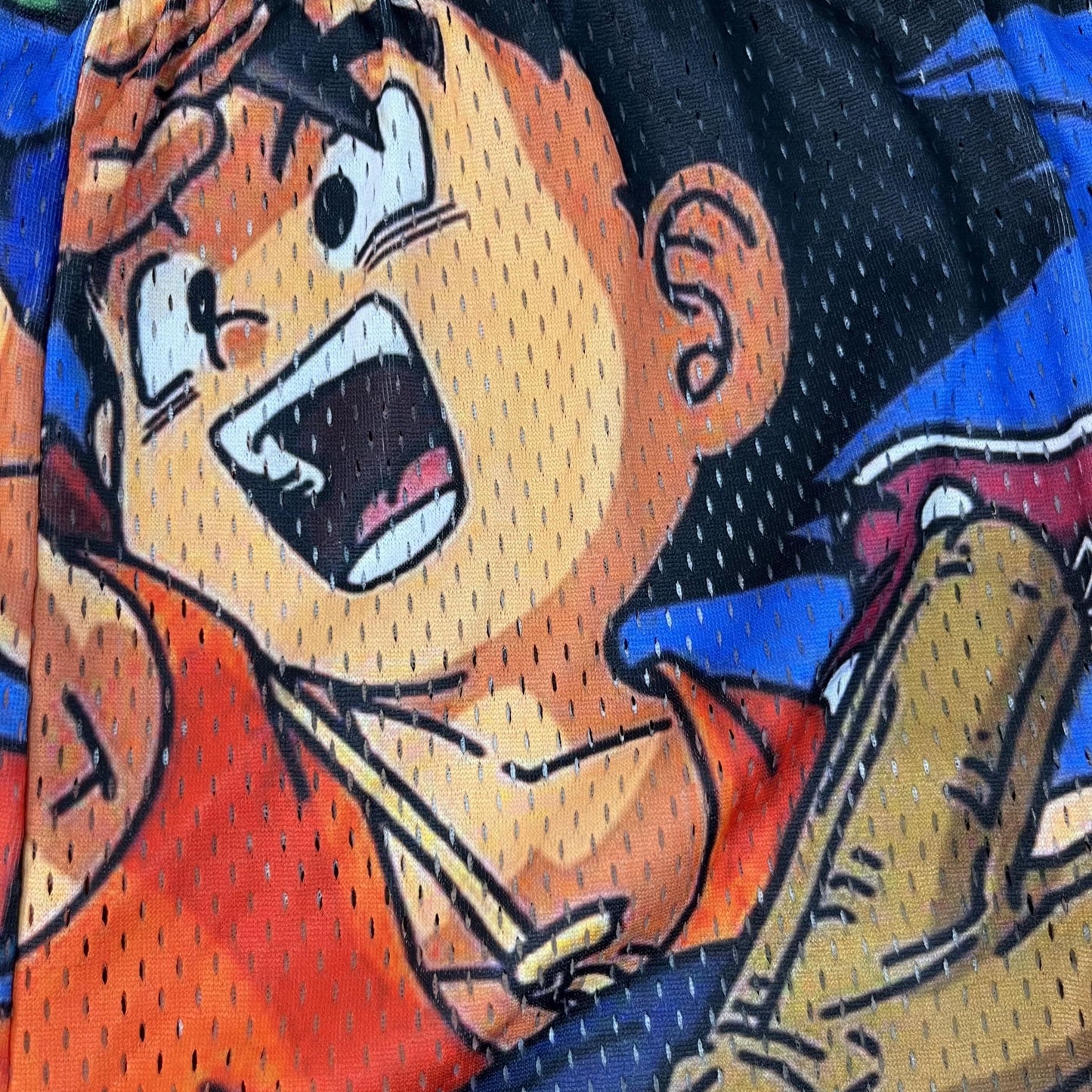 YOUNG GOKU MESH SHORTS-8661 - RDMCLOTHINGART