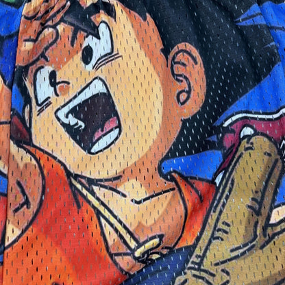 YOUNG GOKU MESH SHORTS-8661 - RDMCLOTHINGART