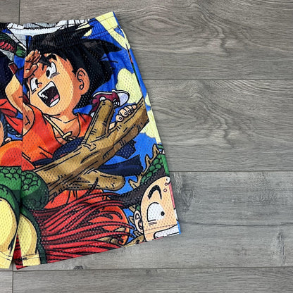 YOUNG GOKU MESH SHORTS-8661 - RDMCLOTHINGART