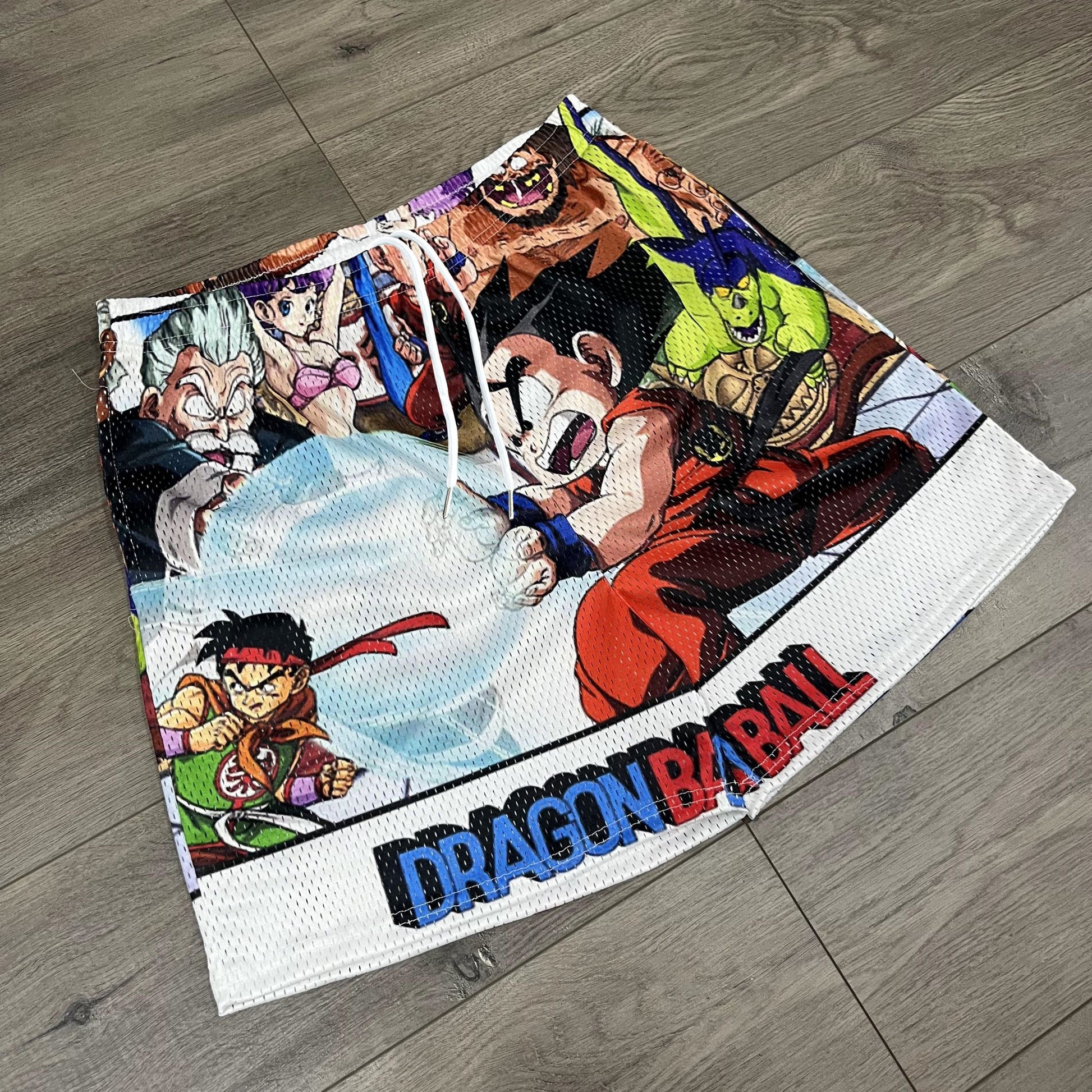 YOUNG GOKU MESH SHORTS-8685 - RDMCLOTHINGART