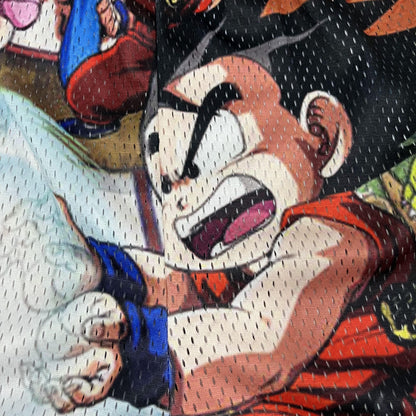 YOUNG GOKU MESH SHORTS-8685 - RDMCLOTHINGART