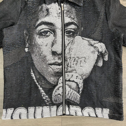 RDMCLOTHINGART tapestry hoodie YOUNGBOY TAPESTRY TEE