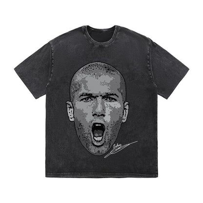 RDMCLOTHINGART tapestry hoodie ZIDANE HEAVY COTTON TEES-9674